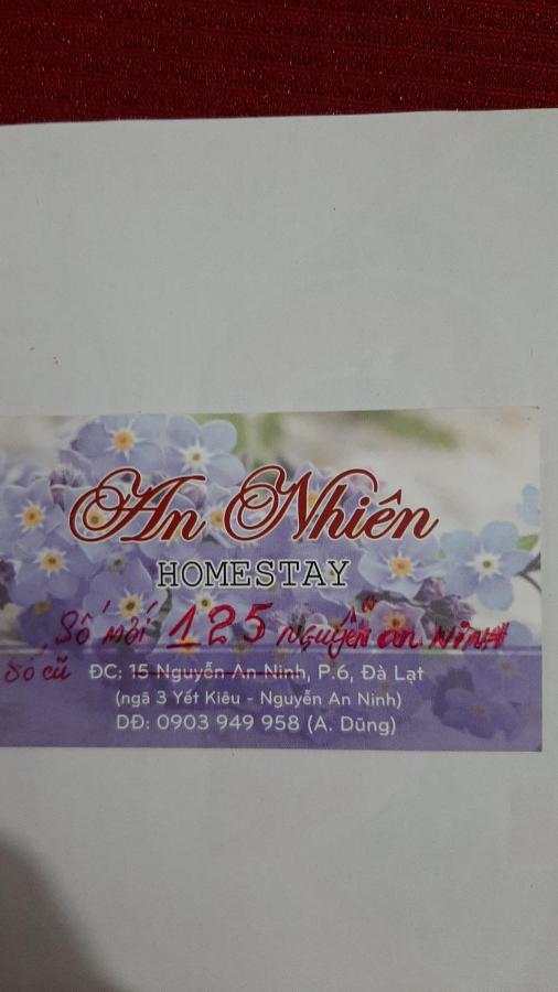 Homstay An Nhien Dalat Exteriér fotografie